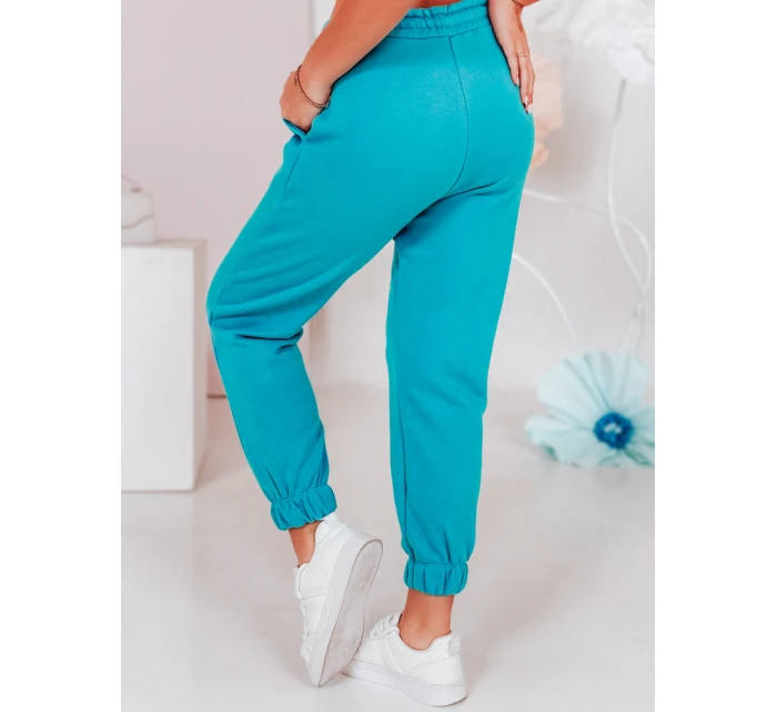 Dámské tyrkysové tepláky MADMAX FashionStreet UY1499