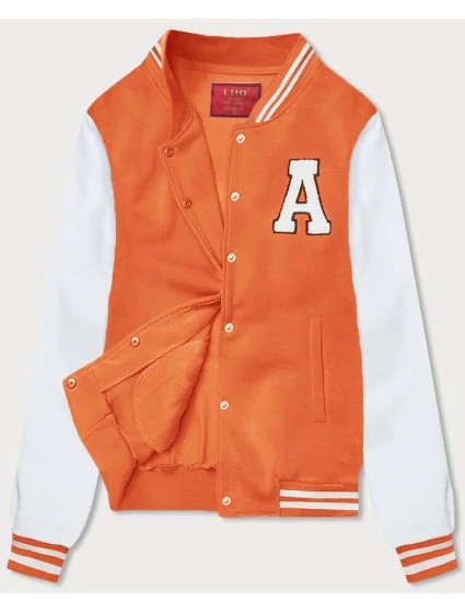 Oranžová dámská mikina typu model 19552464 - LHD