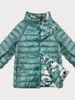 Tmavě oboustranná dámská bunda se 3/4 rukávy model 21061476 - MINORITY