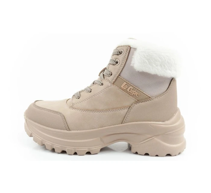 dámská zimní trekingová sportovní obuv model 21406121 beige dámské - Lee Cooper