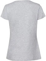 LadyFit Iconic 195 T Dámské tričko z těžké bavlny model 22431534 heather grey - Fruit of the Loom LadyFit Iconic 195 T Dámské tričko z těžké bavlny model 22431534 heather grey - Fruit of the Loom