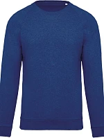 Kariban K 480 Pánská raglánová mikina z bio bavlny 20.K480 ocean blue heather