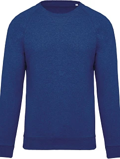 K 480 Pánská raglánová mikina z bio bavlny model 22509706 ocean blue heather - Kariban