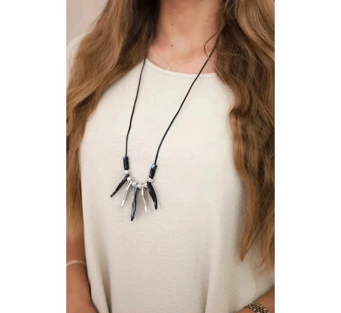 Sada halenky + kalhot s přívěskem tmavě béžová Sada halenky + kalhot s přívěskem tmavě béžová