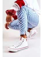 Vysoké Tenisky Big Star JJ274127 Bílý Vysoké Tenisky Big Star JJ274127 Bílý