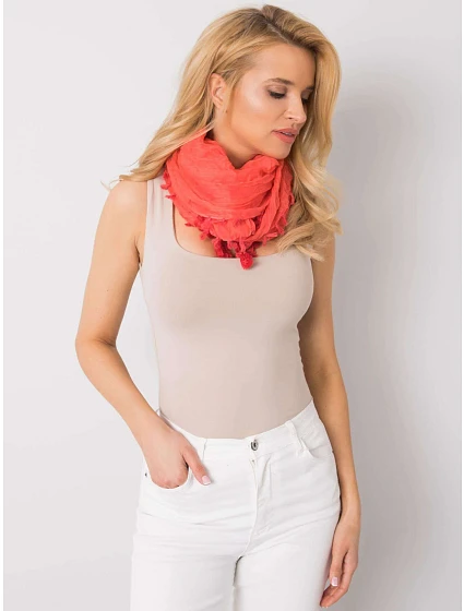 Dámský šátek AT CH model 15344693 korálový - FPrice