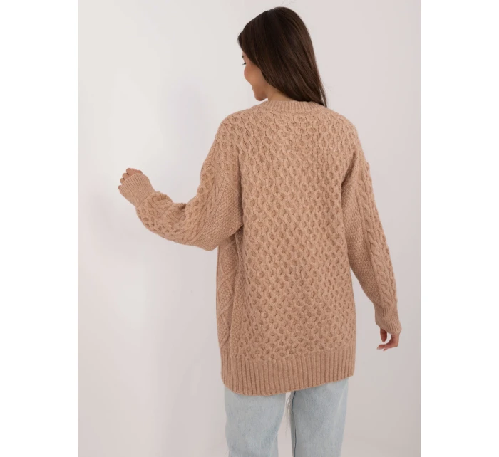 Sweter AT SW model 20470353 camelowy - FPrice