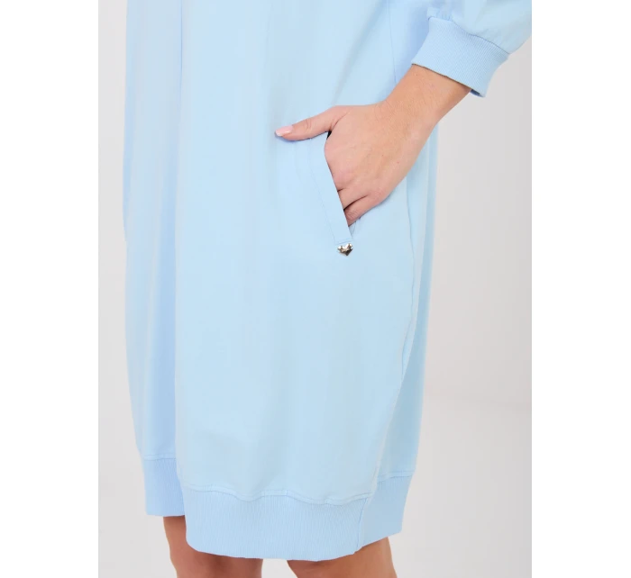 RV šaty SK 7203.35P světle modré