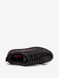 Pánské kožené tenisky Lee Cooper – černé