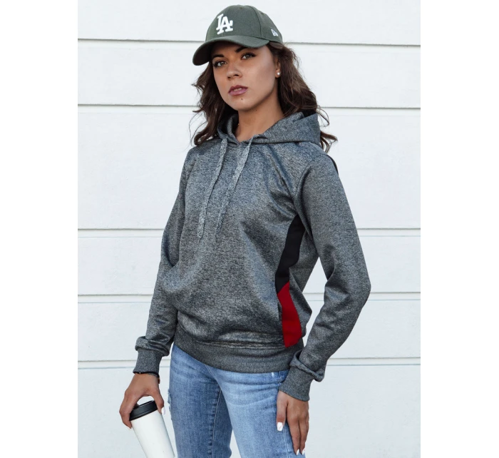 Dámská sportovní mikina tmavě šedá Dstreet model 21980143 - FashionStreet