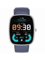 GRAVITY GT18-6 Pánské chytré hodinky Černý silikonový řemínek + námořnický modrý řemínek GRAVITY GT18-6 Pánské chytré hodinky Černý silikonový řemínek + námořnický modrý řemínek