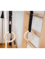 Žebřík s dřevěnou příčkou a příslušenstvím BENCHK 111+A204 dětské