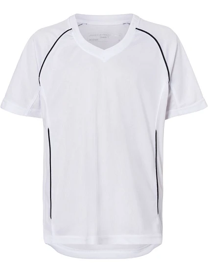 Daiber JN 386K Dětské týmové tričko 02.386K white/black Daiber JN 386K Dětské týmové tričko 02.386K white/black