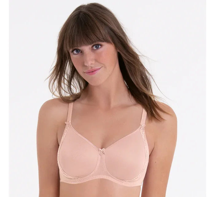 Lace Rose soft podprsenka s pěnovou výztuží model 20199672 rosewood - RosaFaia Lace Rose soft podprsenka s pěnovou výztuží model 20199672 rosewood - RosaFaia