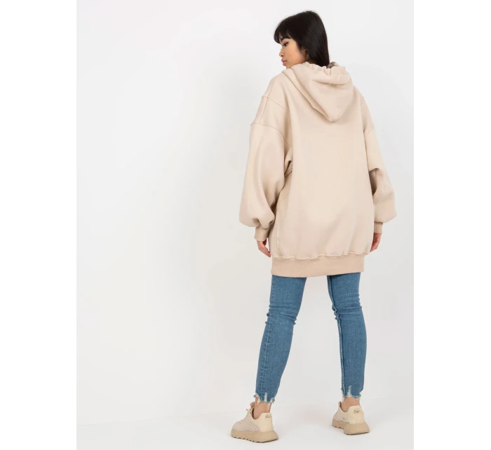 Dámská mikina EM BL model 18116315 béžová - FPrice Dámská mikina EM BL model 18116315 béžová - FPrice