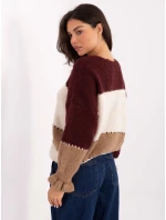 Jumper MI SW 0903.87 bordó Jumper MI SW 0903.87 bordó