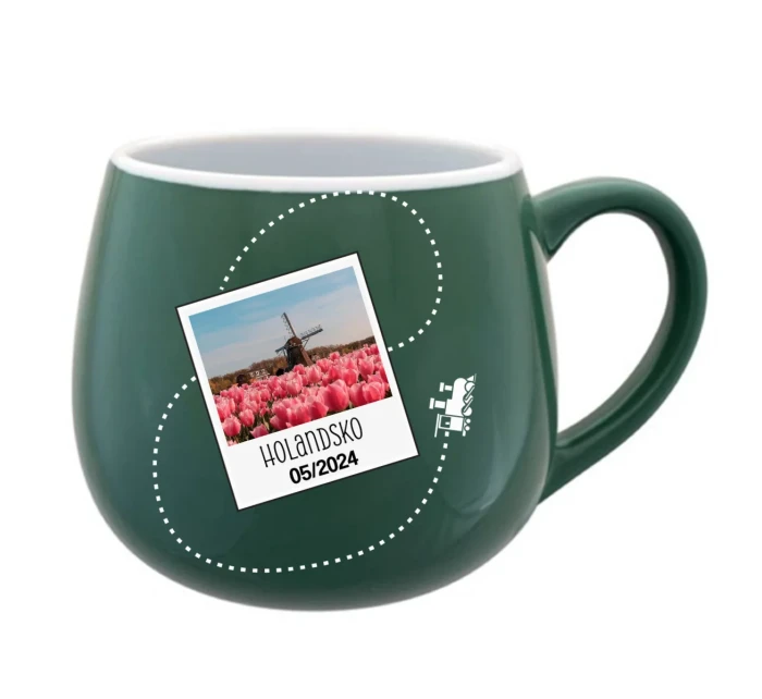 Vlastní text na cestovatelský keramický hrníček