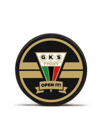 GKS Tychy otvírák na hokejové puky SREBKRBTLOPEN