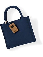 Westford Mill W 412 Jutová nákupní taška Mini 50.0412 navy/navy Westford Mill W 412 Jutová nákupní taška Mini 50.0412 navy/navy
