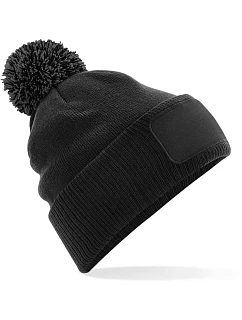 Beechfield B 443 Pletená čepice Snowstar® 53.0443 black/graphite grey