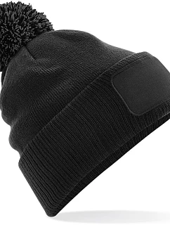 Beechfield B 443 Pletená čepice Snowstar® 53.0443 black/graphite grey