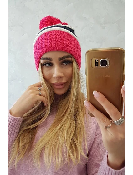 Kinga dámská čepice K297 pink model 18751281 - K-Fashion