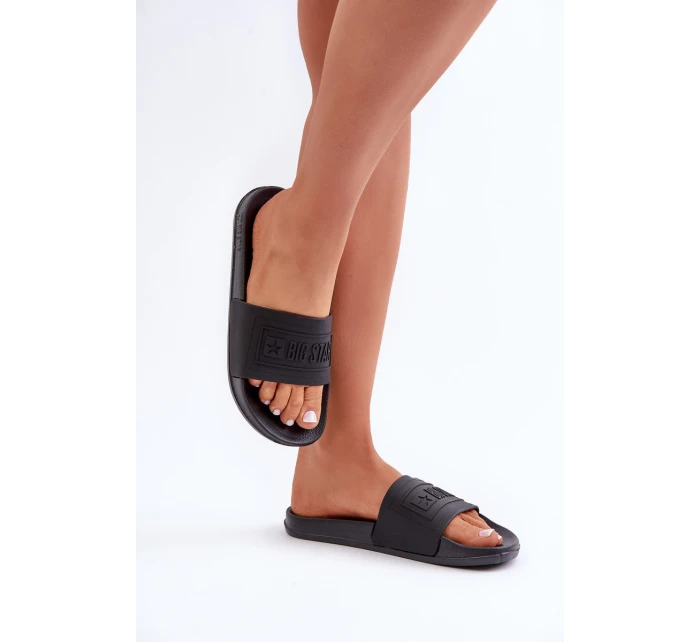 Lehké Dámské Sandały Big Star OO274044 Černé Lehké Dámské Sandały Big Star OO274044 Černé