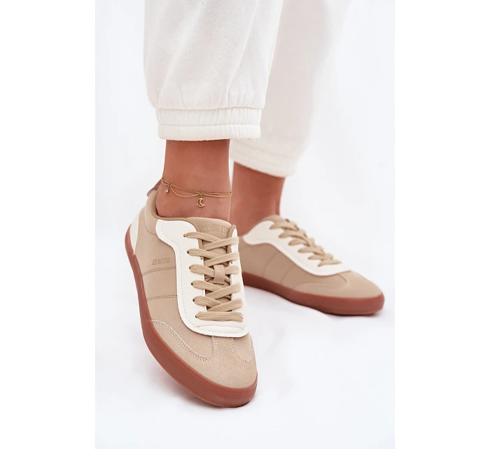 Dámské tenisky Big Star TT274420 tmavě béžové