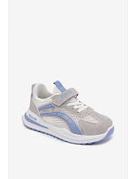 Dětské sportovní boty Big Star TT374153 HI-POLY SYSTEM Bílomodré Dětské sportovní boty Big Star TT374153 HI-POLY SYSTEM Bílomodré