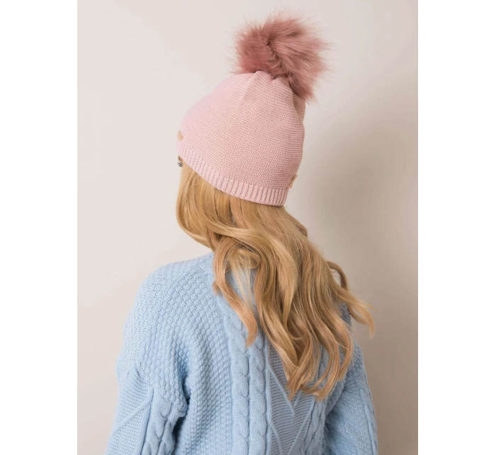 Dámská čepice.69 světle růžová