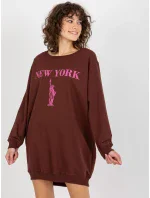 Mikina VI BL model 17865896 tmavě hnědá - FPrice