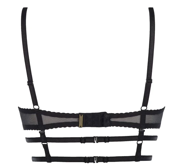 Podprsenka Churro con Nutella V-7681 černá/béžová - Axami