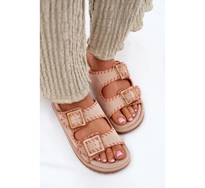 Pantofle model 213960 Step in style Pantofle model 213960 Step in style