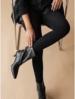 Dámské silné, krycí bavlněné punčocháče, černé, FashionStreet UY3215 Dámské silné, krycí bavlněné punčocháče, černé, FashionStreet UY3215