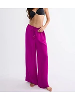 SUMMER SATIN - Lehkými saténové široké kalhoty se zdobeným pasem Triumph SUMMER SATIN - Lehkými saténové široké kalhoty se zdobeným pasem Triumph