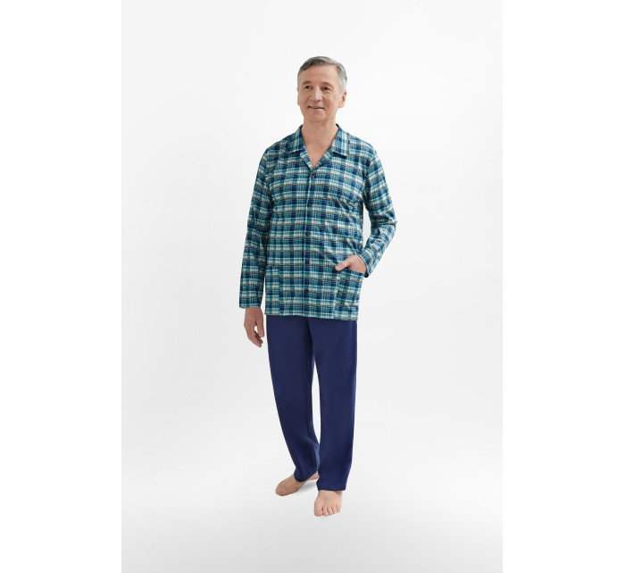 Rozepínané pánské pyžamo Martel Antoni 403 dł/r M-2XL