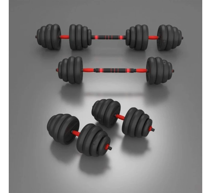 HMS SGN140 sada závaží 6v1 (činka, činky a kettlebell) 40 kg HMS SGN140 sada závaží 6v1 (činka, činky a kettlebell) 40 kg