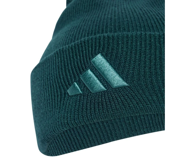 Adidas New Logo Čepice s manžetou zelená JX5747 Adidas New Logo Čepice s manžetou zelená JX5747