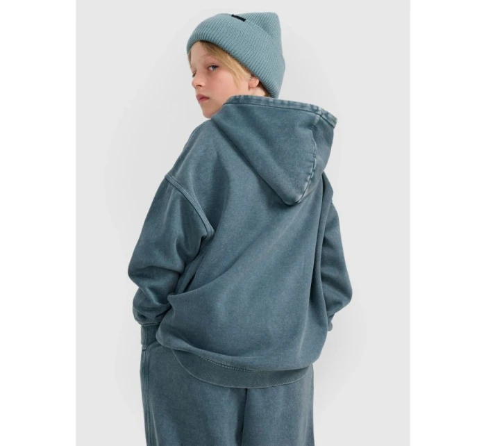 Chlapecká mikina s kapucí model 21816983 - 4F Chlapecká mikina s kapucí model 21816983 - 4F