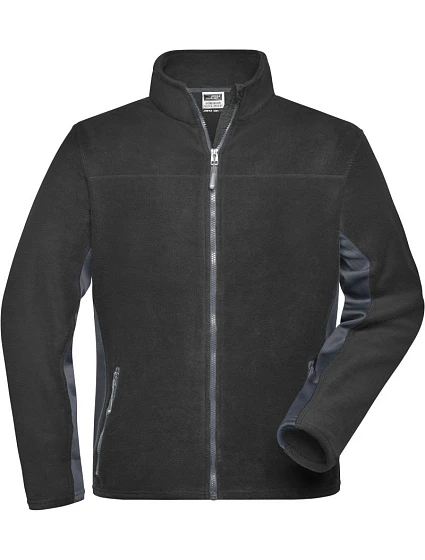 Daiber JN 842 Pánská pracovní mikrofleecová bunda - Strong 02.0842 black/carbon Daiber JN 842 Pánská pracovní mikrofleecová bunda - Strong 02.0842 black/carbon