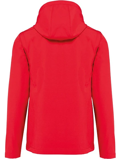 K 422 Unisex 3vrstvá softshellová bunda s kapucí model 22509037 red - Kariban