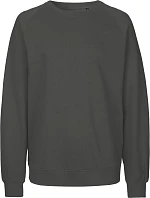 Neutral O 63001 Unisex raglánová mikina z bio bavlny 77.6301 charcoal