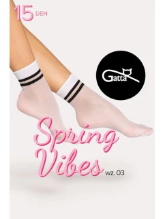 Gatta Spring Vibes 03 15 DEN barva:bianco-nero