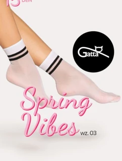 Gatta Spring Vibes 03 15 DEN barva:bianco-nero