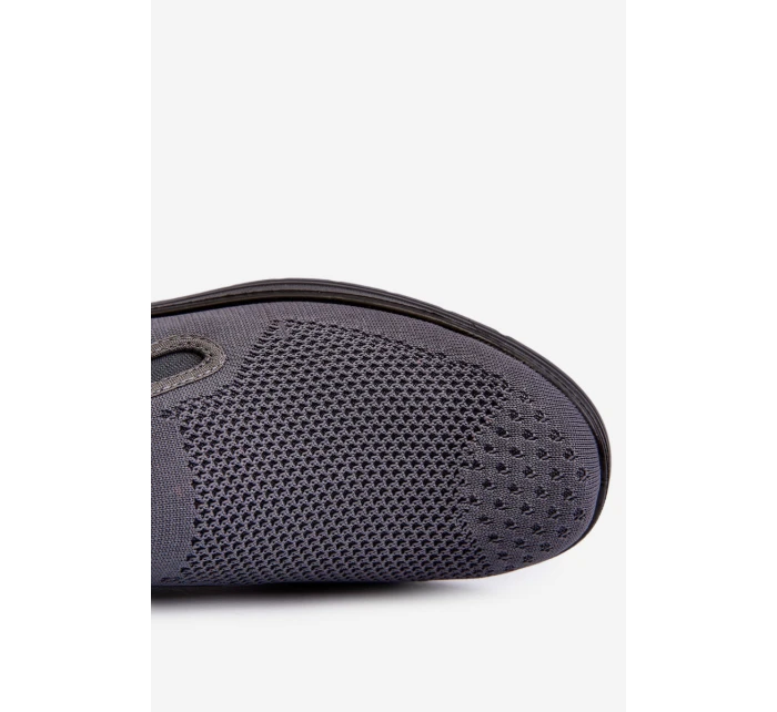 Šedé pánské tenisky tenisky Nomiji