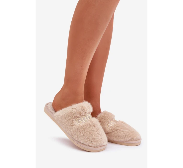 Dámské Pantofle S Medvídkem A Béžové model 21681739 - Boto Dámské Pantofle S Medvídkem A Béžové model 21681739 - Boto