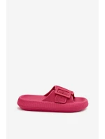 Dámské Pěnové Sandály Na Platformě S Přezkou Big Star model 21705674 Fuchsie - Big Star Shoes Dámské Pěnové Sandály Na Platformě S Přezkou Big Star model 21705674 Fuchsie - Big Star Shoes