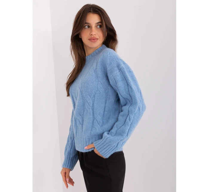 Sweter AT SW model 18930106 jasny niebieski - FPrice