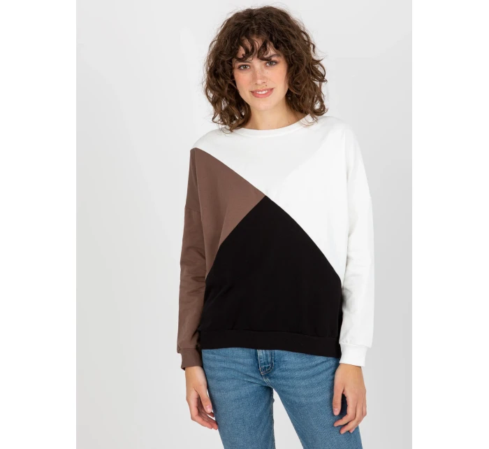 Mikina RV BL 8463.41P bílá a černá