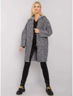 Dámský kabát TW CZ BI 21715 1.87P tmavě šedý Dámský kabát TW CZ BI 21715 1.87P tmavě šedý